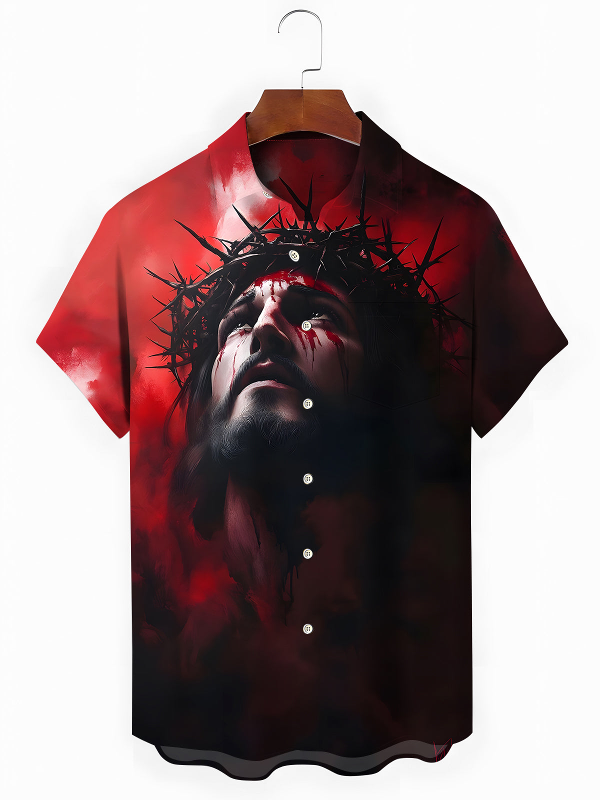 Religion Men's Pocket Short Sleeve Shirts
