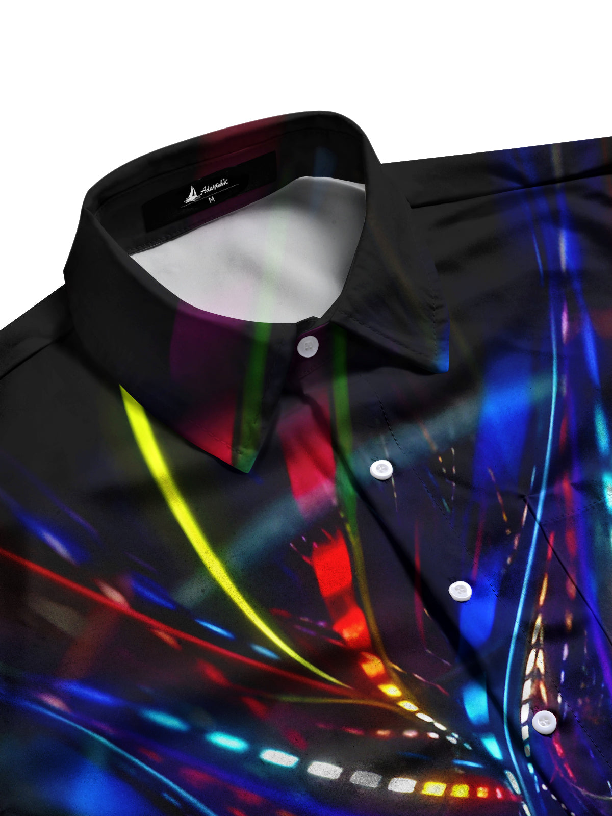 Abstract Men's Pocket Short Sleeve Shirts
