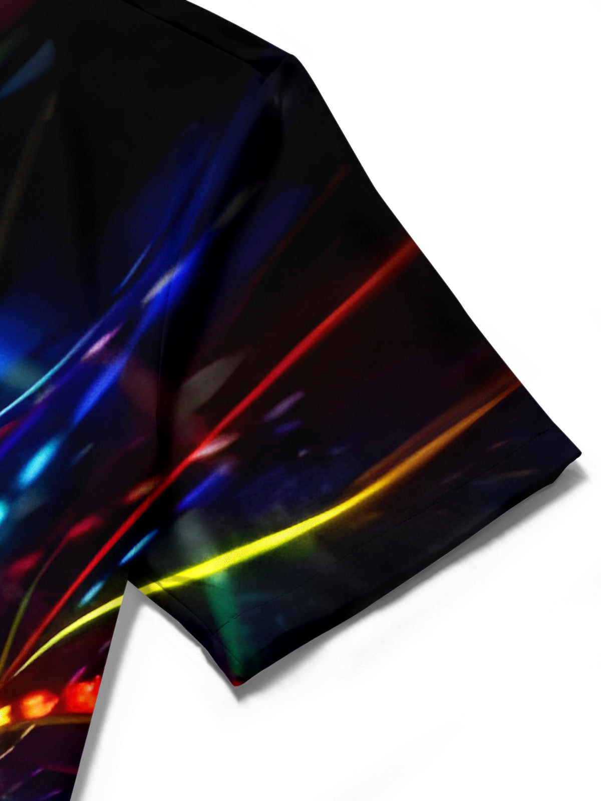 Abstract Men's Pocket Short Sleeve Shirts