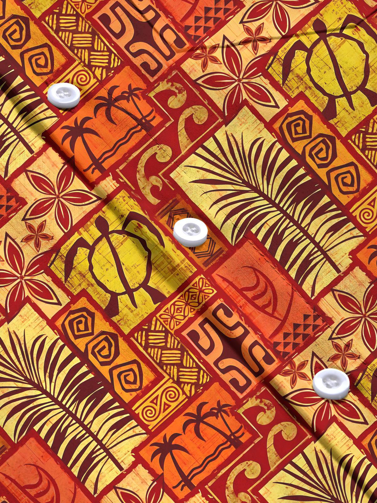 Hawaiian Men's Pocket Short Sleeve Shirts