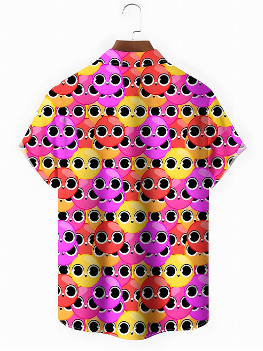 Funny Men's Pocket Short Sleeve Shirts