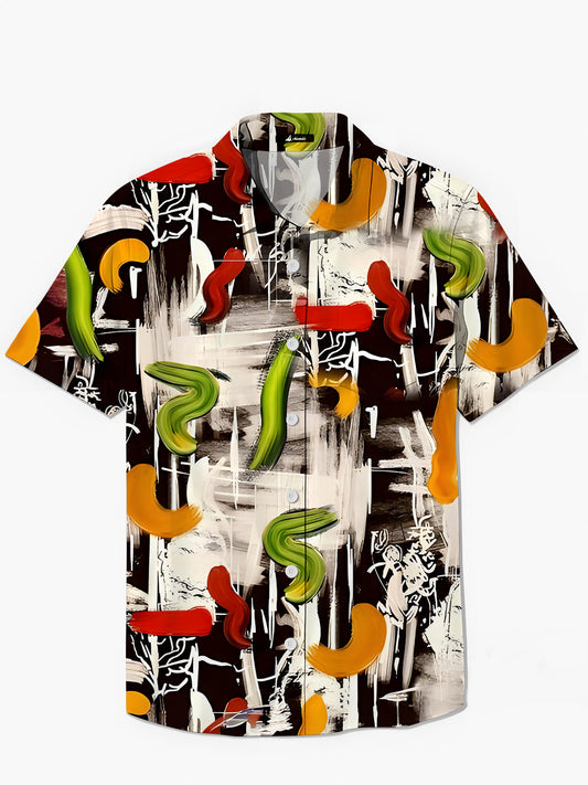 Vintage Men's Pocket Short Sleeve Shirts