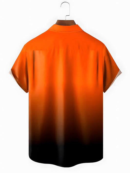 Cat Men's Pocket Short Sleeve Shirts