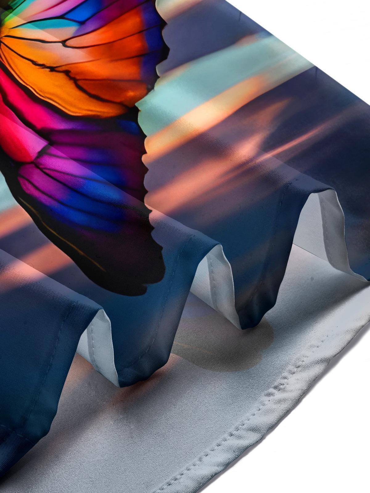 Butterfly Men's Pocket Short Sleeve Shirts