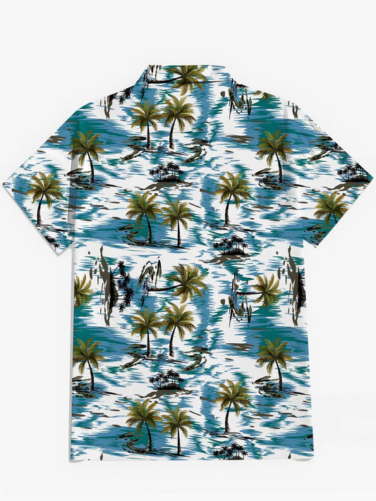 Hawaiian Men's Pocket Short Sleeve Shirts