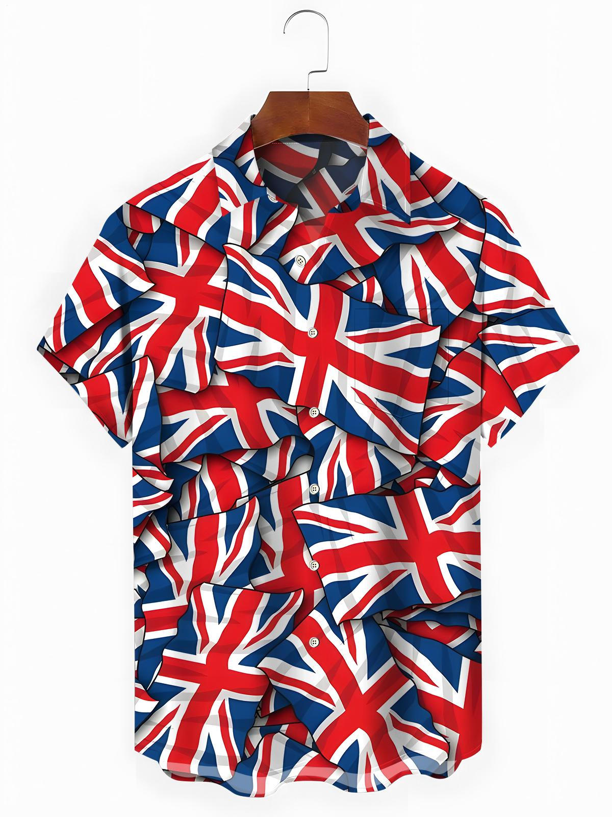 UK Men's Pocket Short Sleeve Shirts