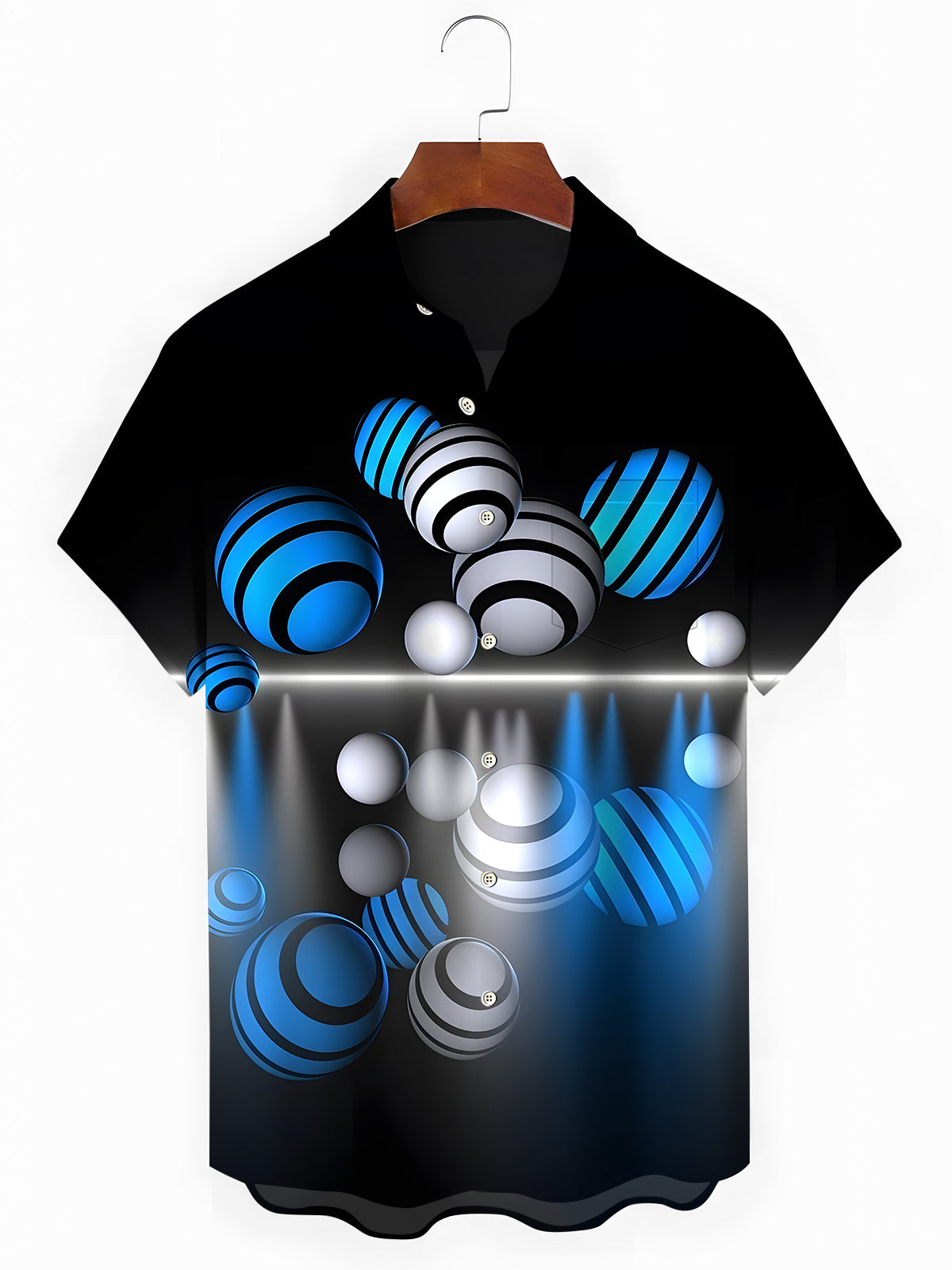 Geometry Men's Pocket Short Sleeve Shirts
