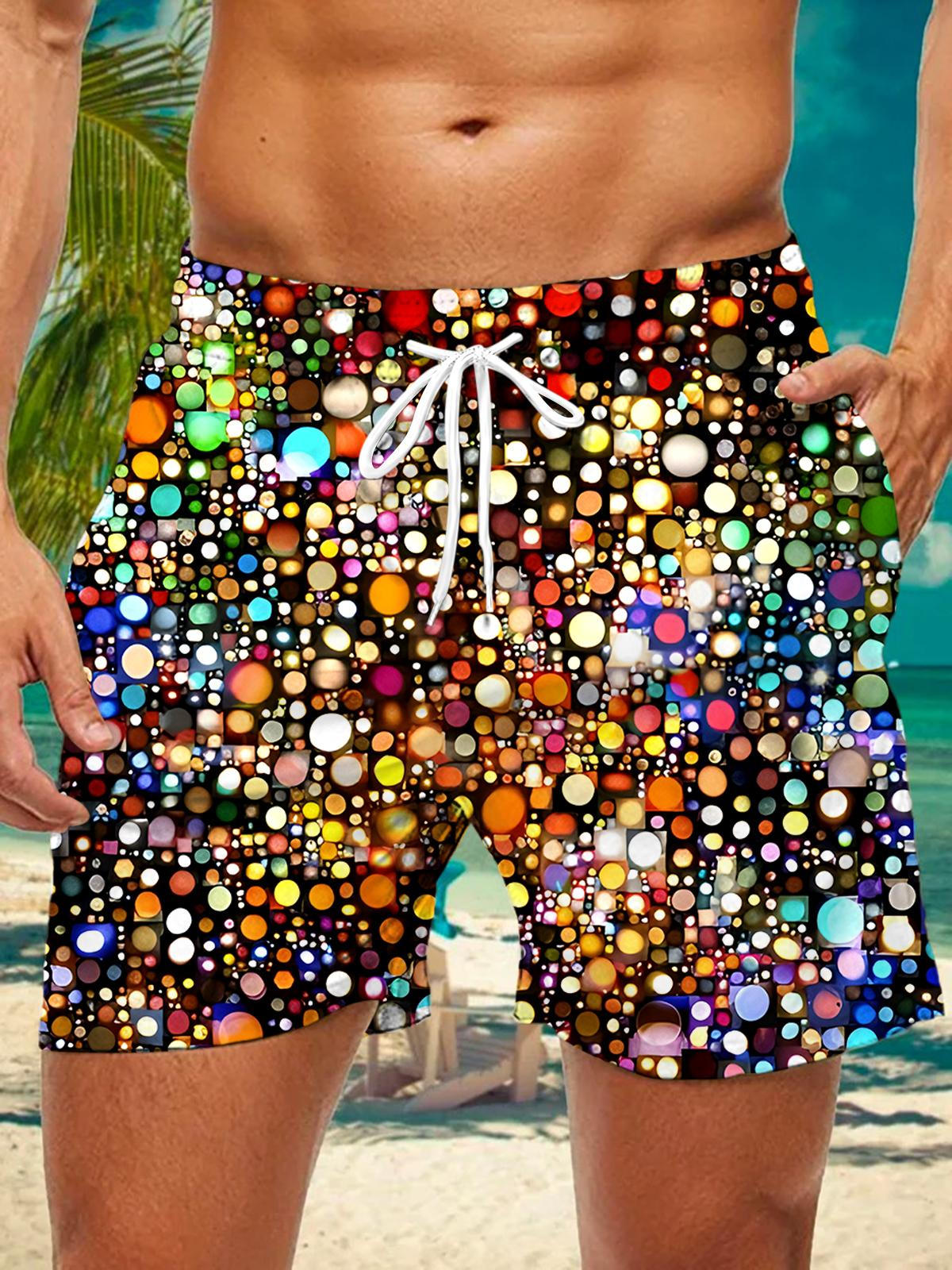 Geometry Men's Print Pocket Shorts