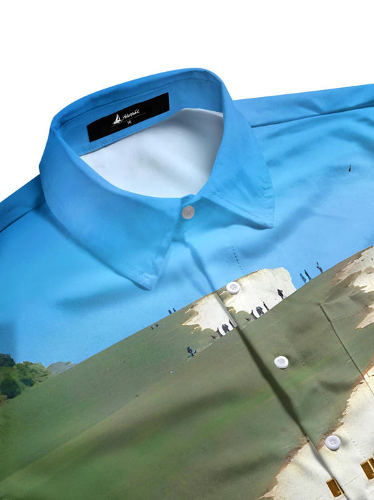 Hawaiian Men's Pocket Short Sleeve Shirts