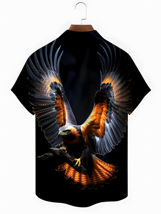 Eagle Men's Pocket Short Sleeve Shirts