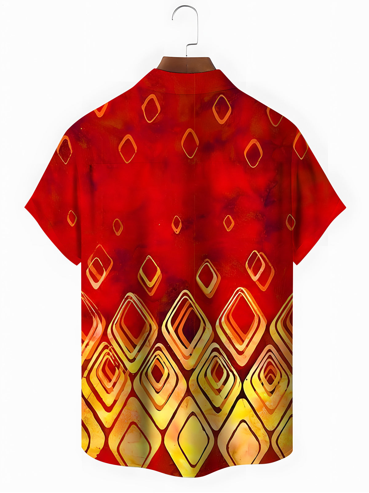Geometry Men's Pocket Short Sleeve Shirts