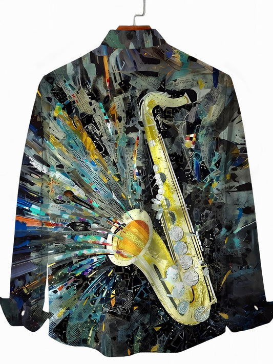 Sachs Men's Pocket Long Sleeve Shirts