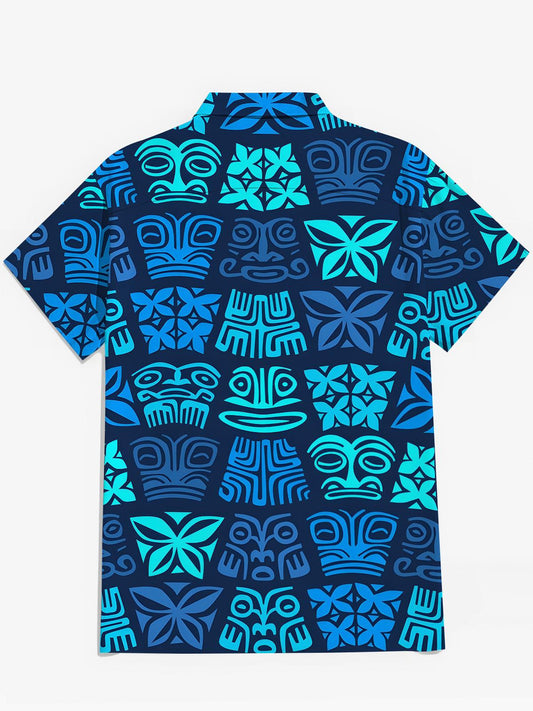Hawaiian Men's Pocket Short Sleeve Shirts
