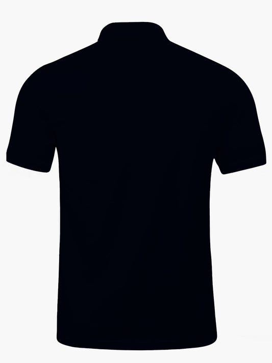 Water Drop Men's Short Sleeve Button Polo Shirt