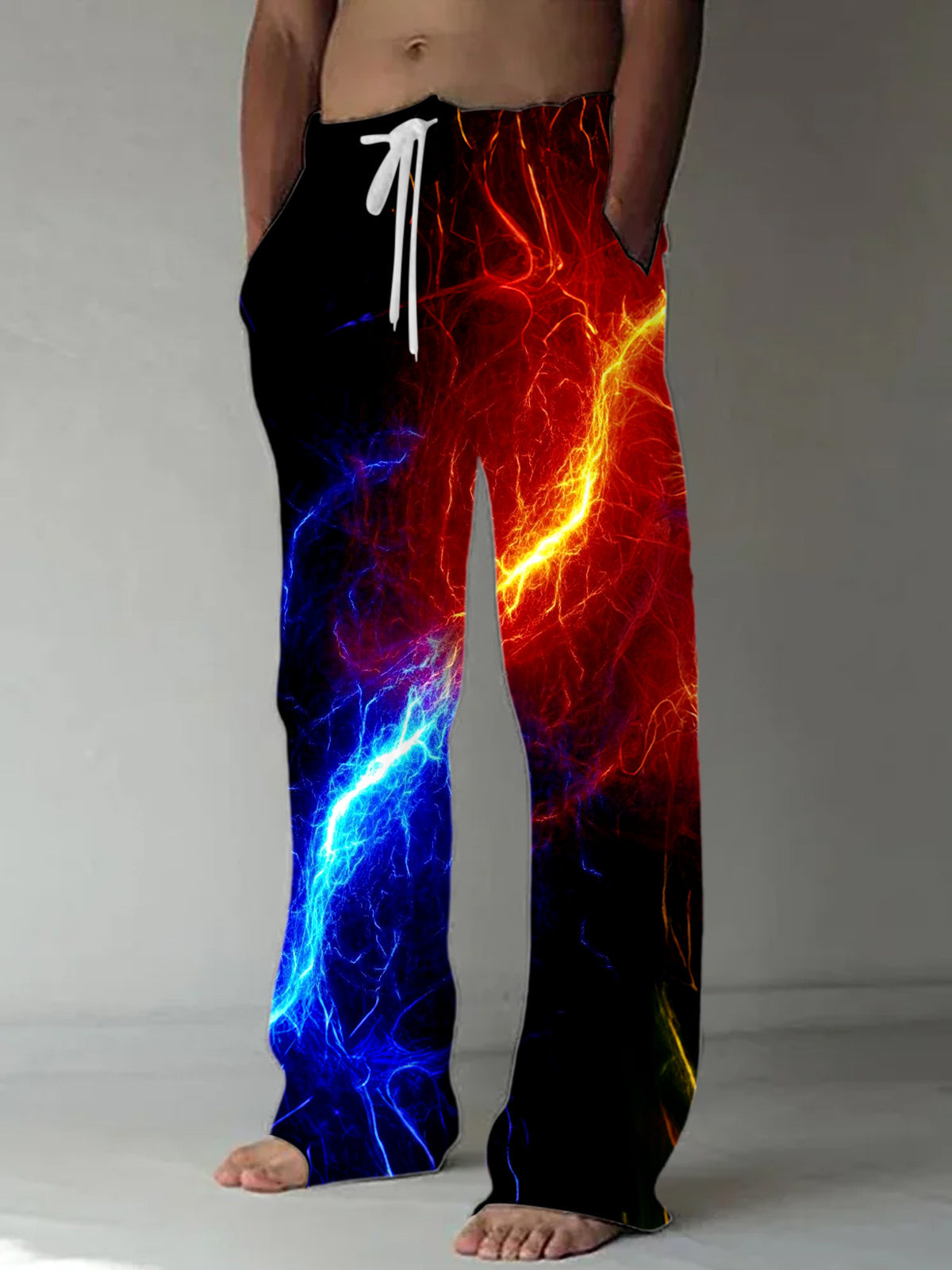 men's casual pants front view
