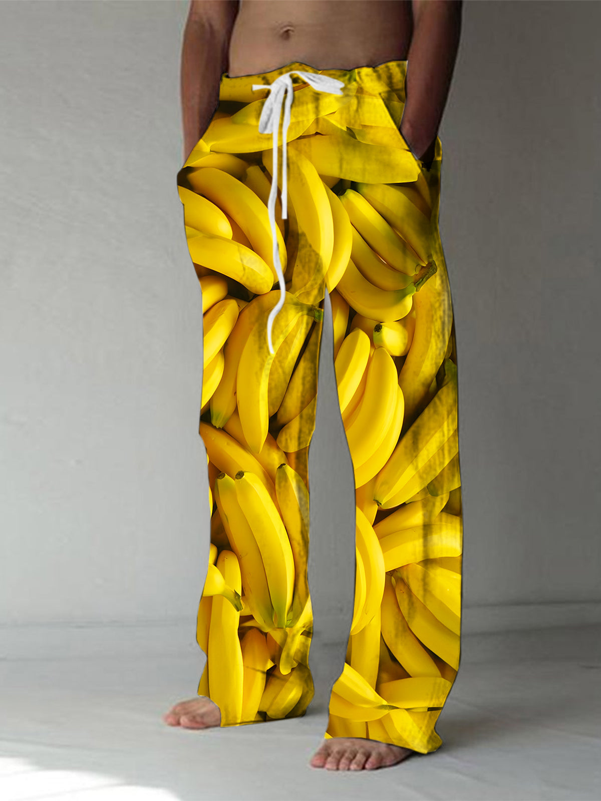 men's casual pants front view