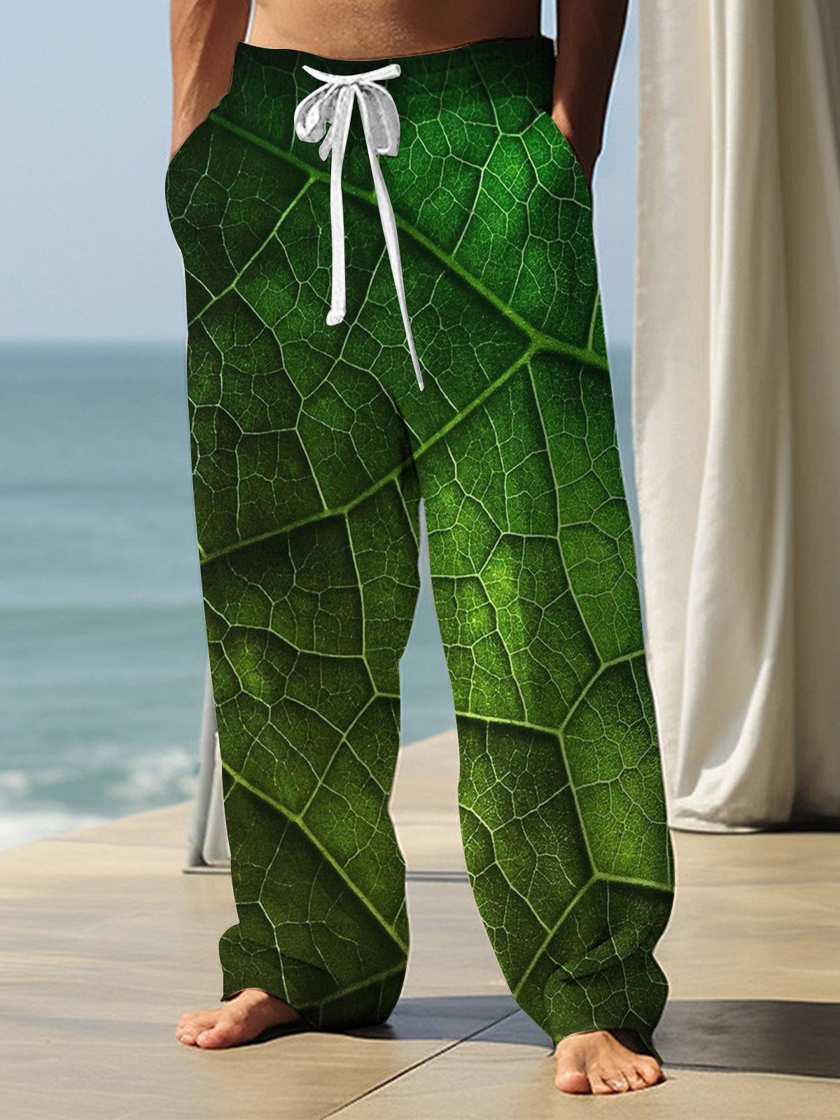 men's casual pants front view
