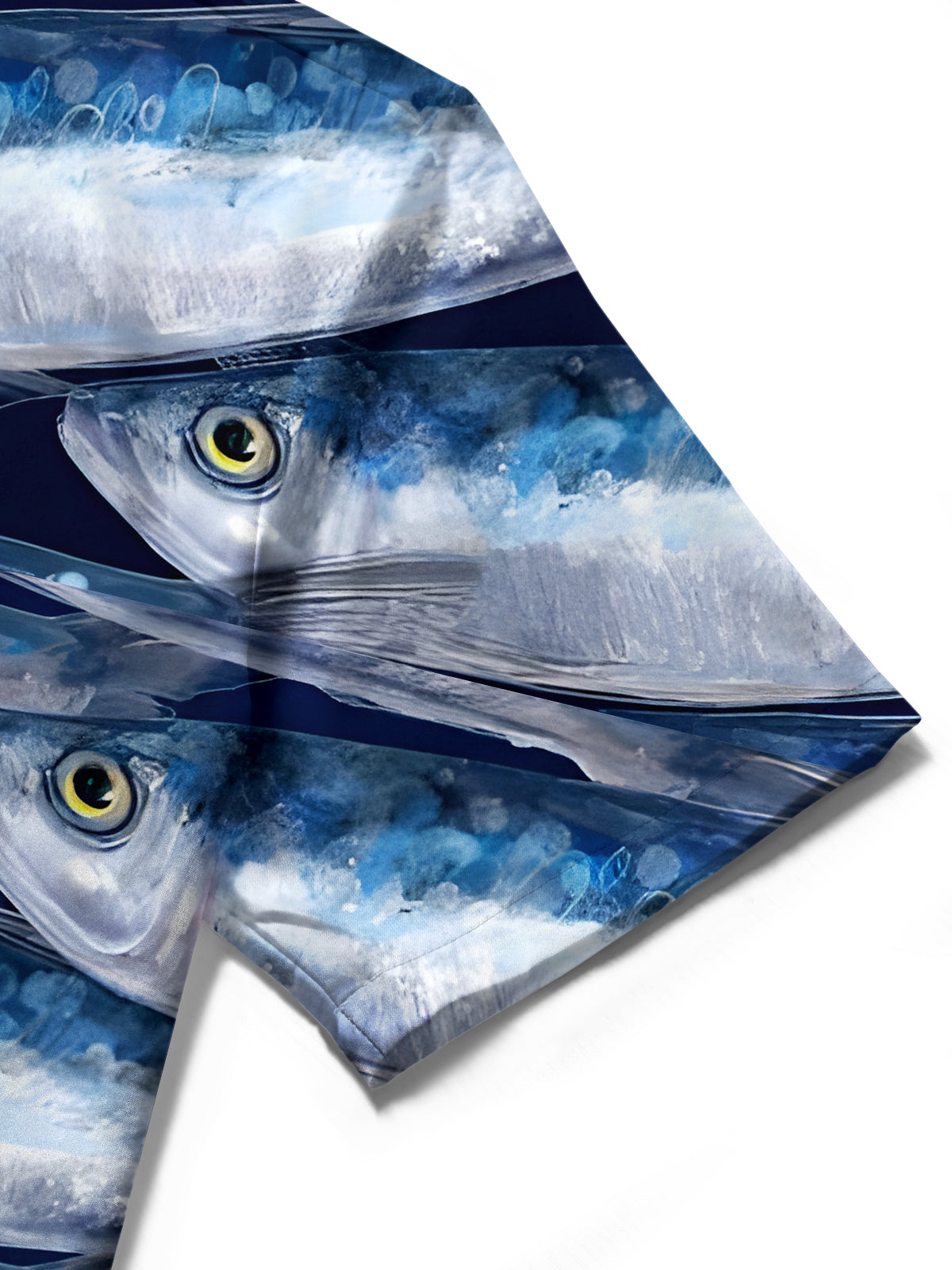 Fish Men's Pocket Short Sleeve Shirts