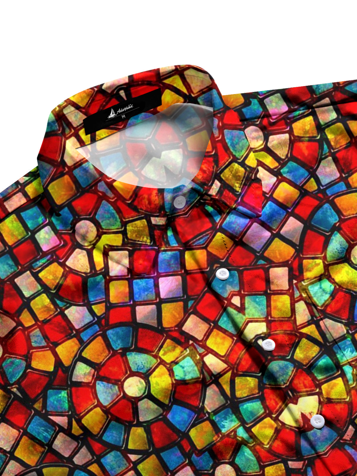 Geometry Men's Pocket Short Sleeve Shirts