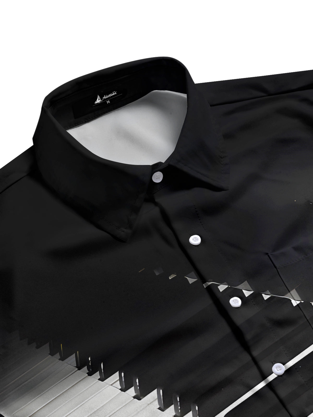 men's full sleeve shirt side view