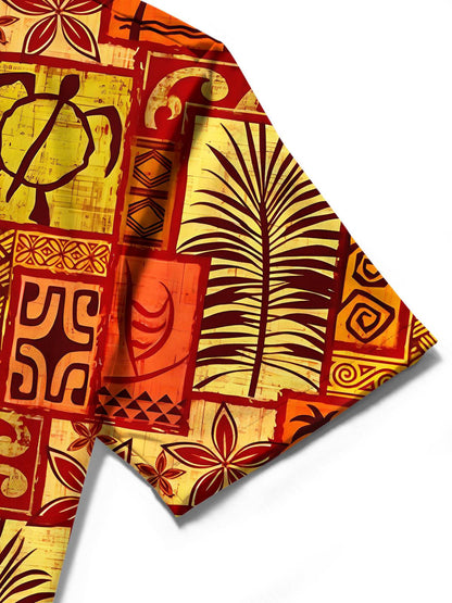 Hawaiian Men's Pocket Short Sleeve Shirts