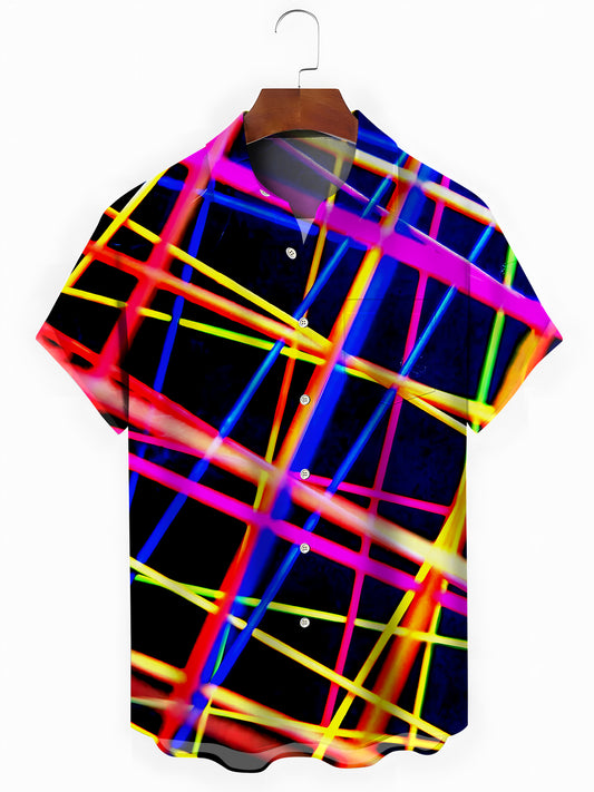 Line Men's Pocket Short Sleeve Shirts