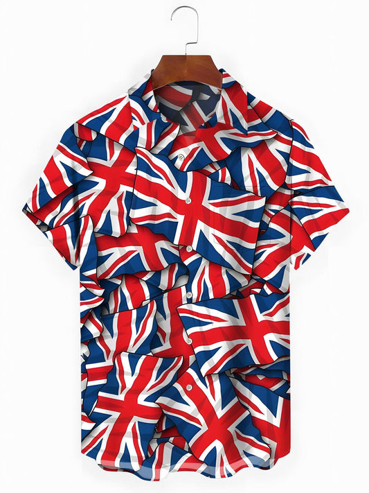 UK Men's Pocket Short Sleeve Shirts