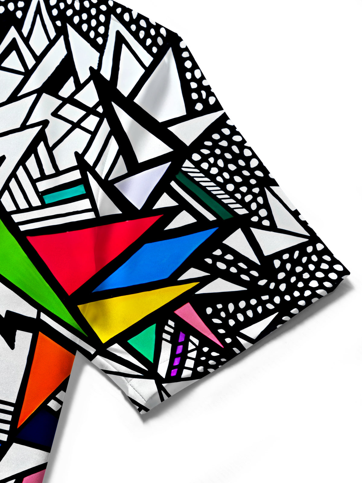 Geometry Men's Pocket Short Sleeve Shirts