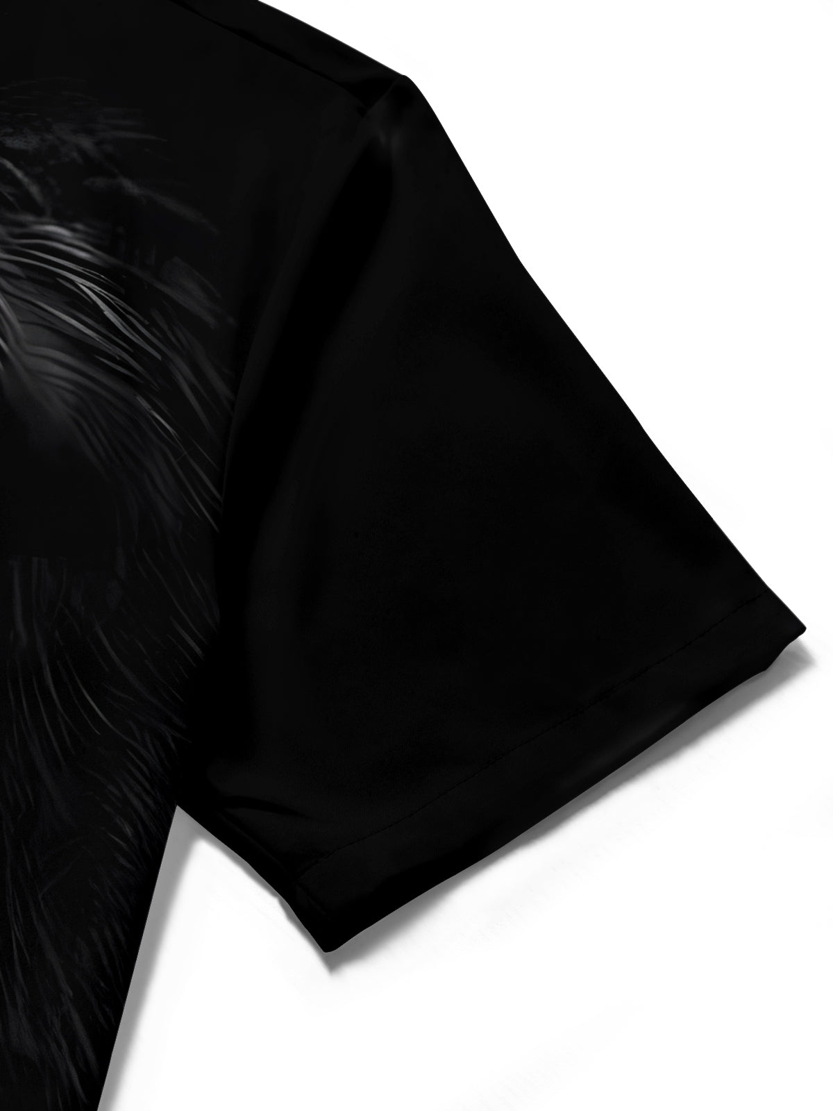 Lion Poker print Men's Pocket Short Sleeve Shirts