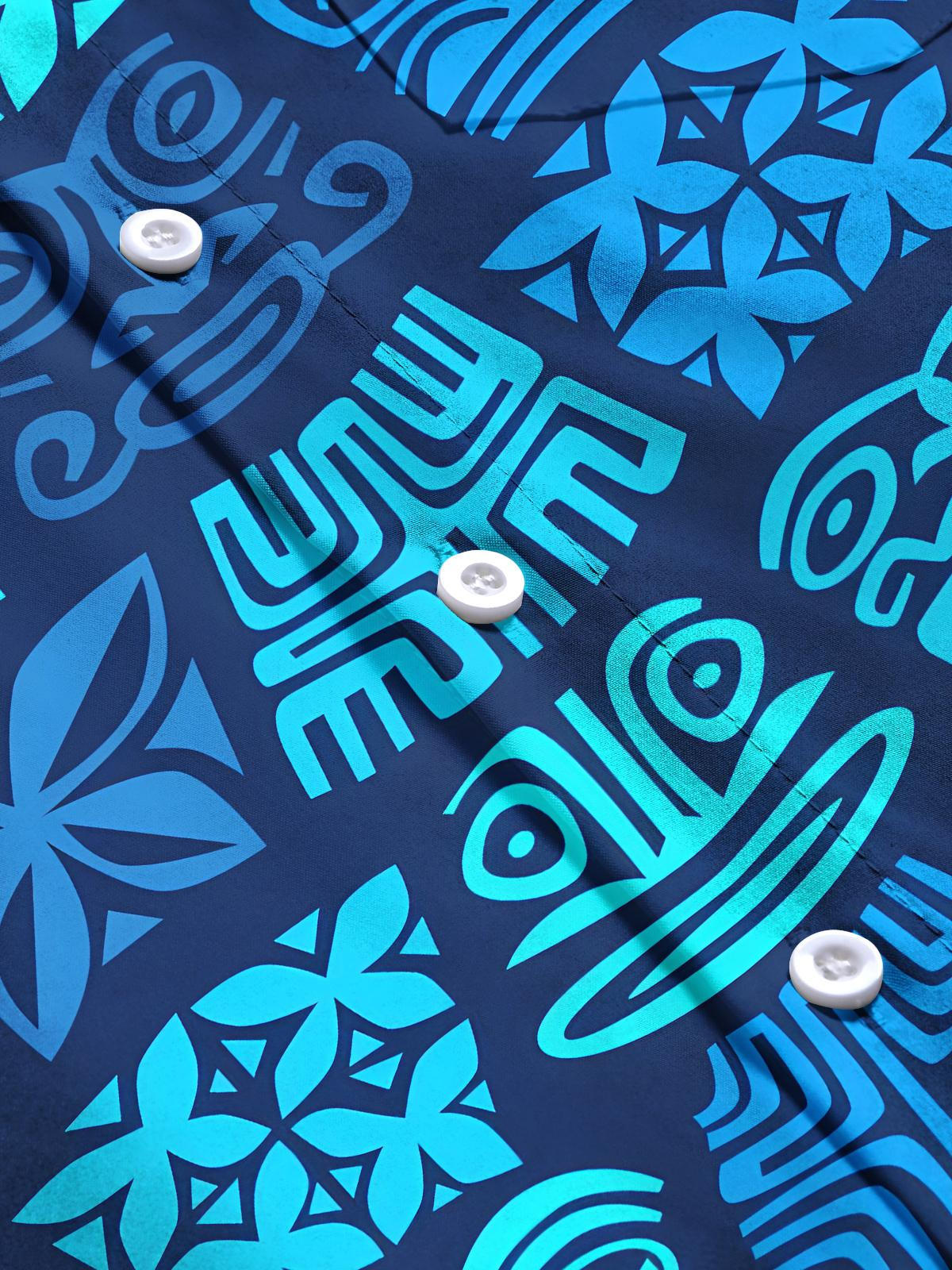 Hawaiian Men's Pocket Short Sleeve Shirts