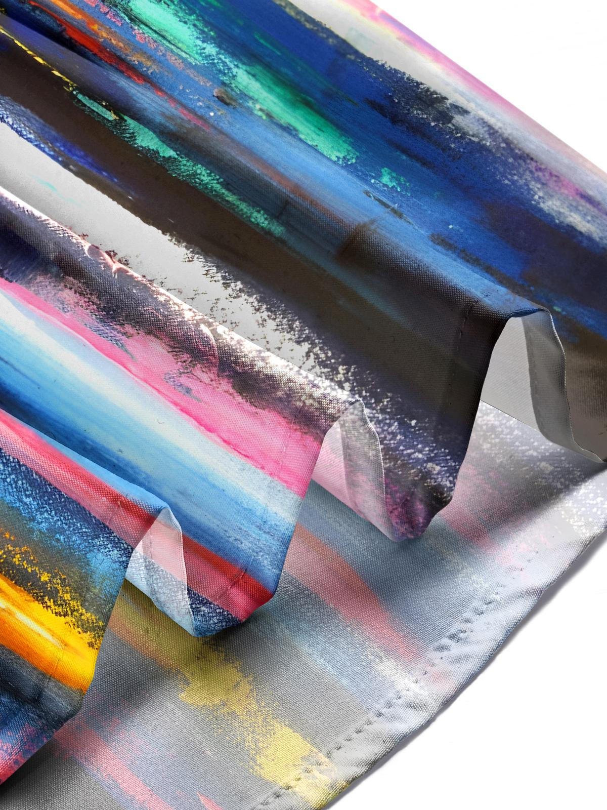 Painting Men's Pocket Short Sleeve Shirts