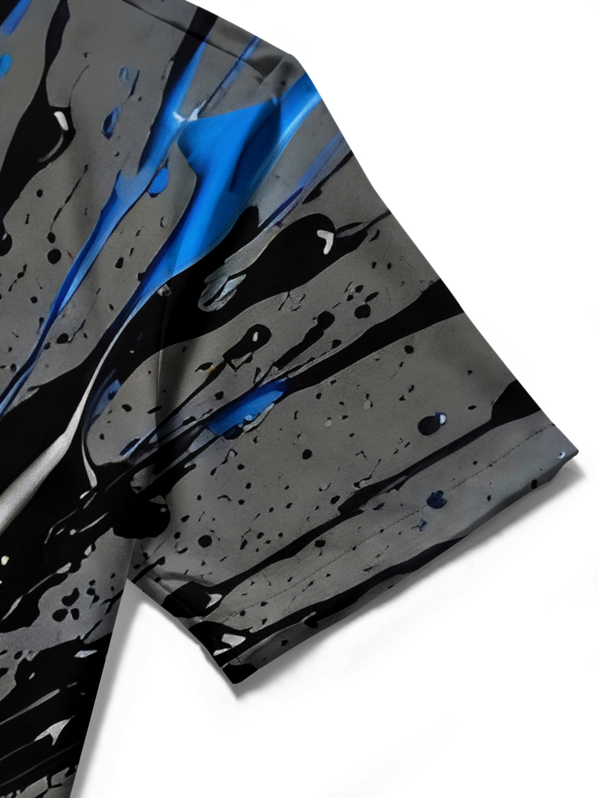 Tie Dye Men's Pocket Short Sleeve Shirts
