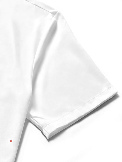 Rose Men's Pocket Short Sleeve Shirts