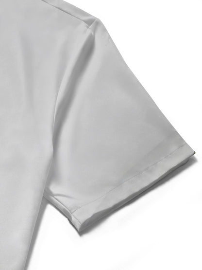 Corridor Print Men's Pocket Short Sleeve Shirts