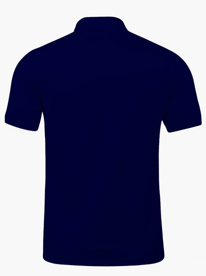 Geometry Men's Short Sleeve Button Polo Shirt