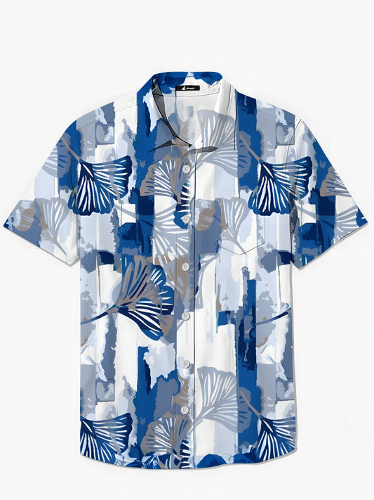 Leaf Men's Pocket Short Sleeve Shirts