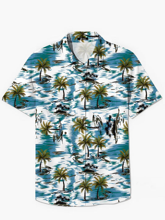Hawaiian Men's Pocket Short Sleeve Shirts