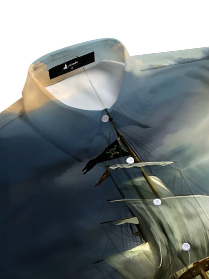 Boat Men's Pocket Short Sleeve Shirts