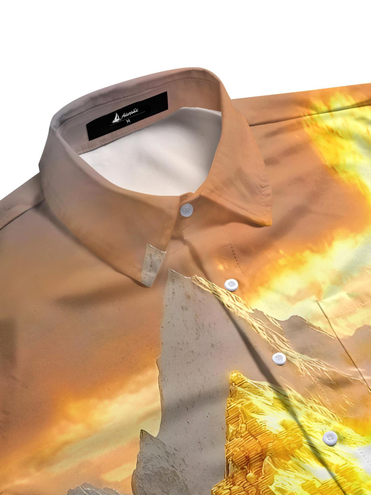 Mountain Men's Pocket Short Sleeve Shirts