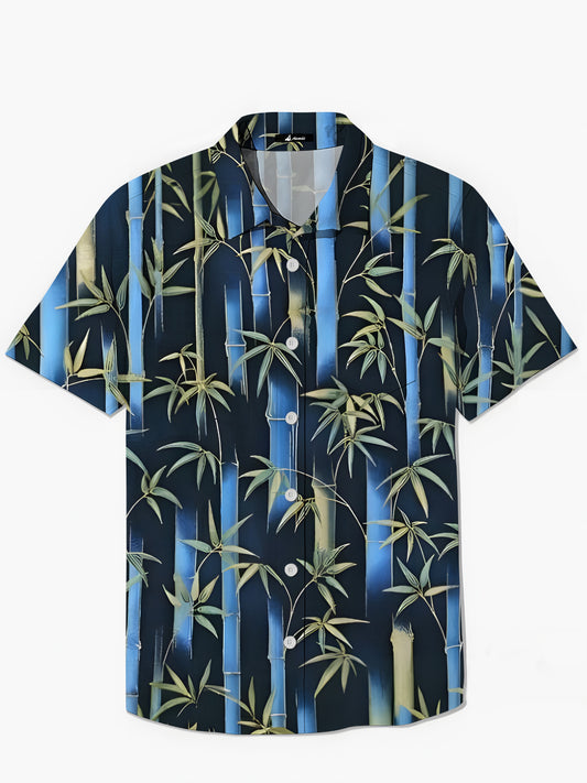 Bamboo Men's Pocket Short Sleeve Shirts