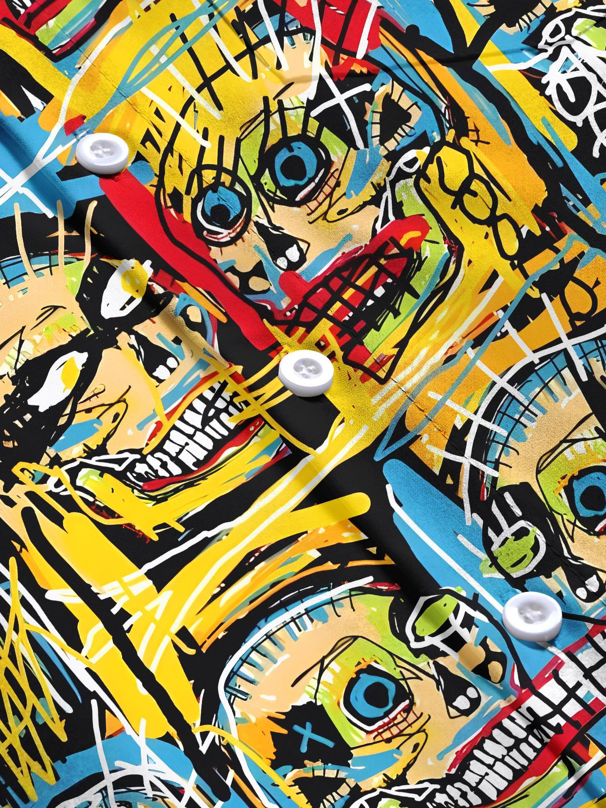 Art Men's Pocket Short Sleeve Shirts