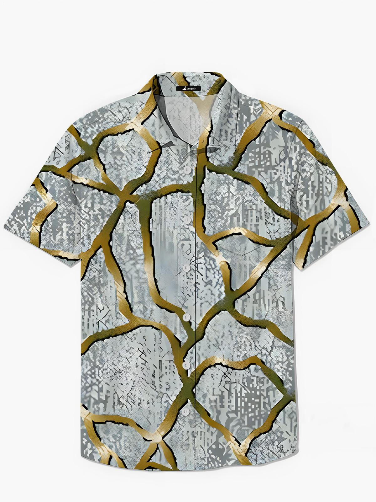 Vintage Men's Pocket Short Sleeve Shirts
