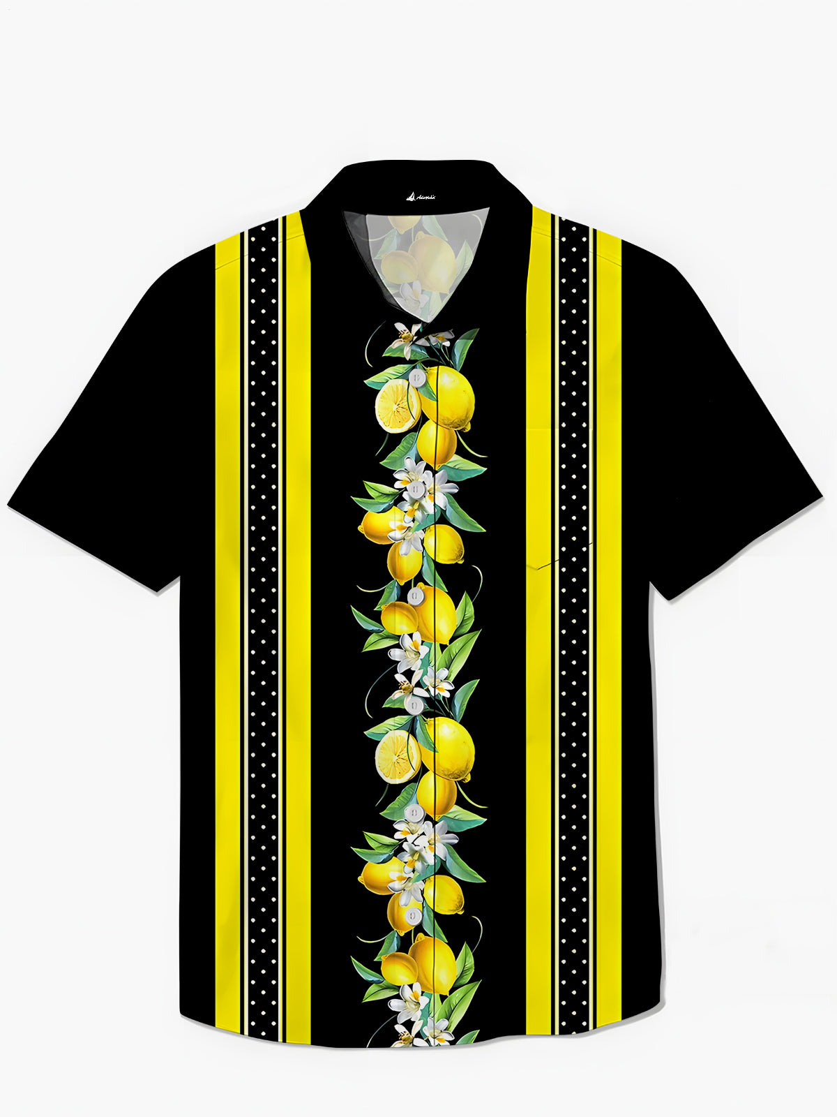 Lemon Men's Pocket Short Sleeve Shirts