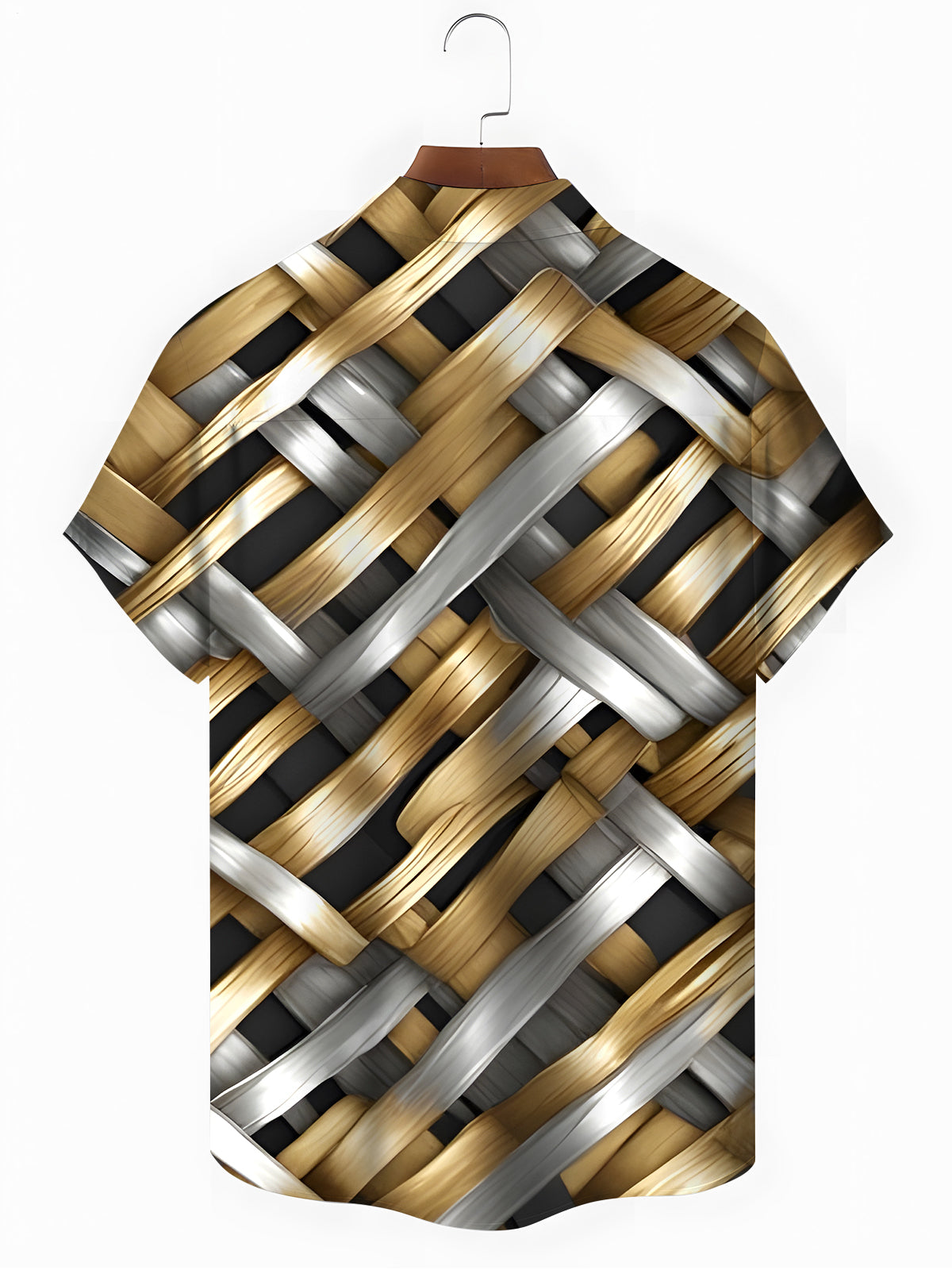 Geometry Men's Pocket Short Sleeve Shirts