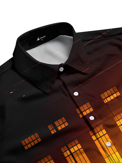 Sunset Men's Pocket Short Sleeve Shirts