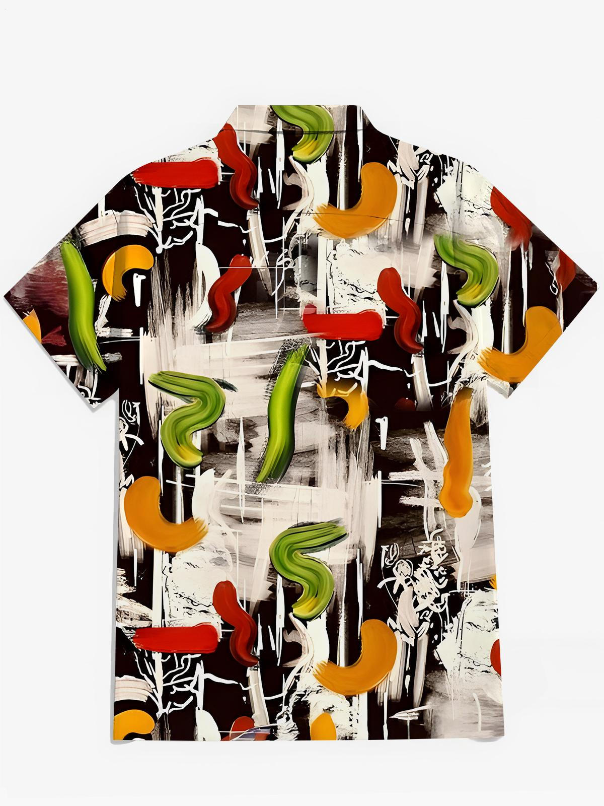 Vintage Men's Pocket Short Sleeve Shirts