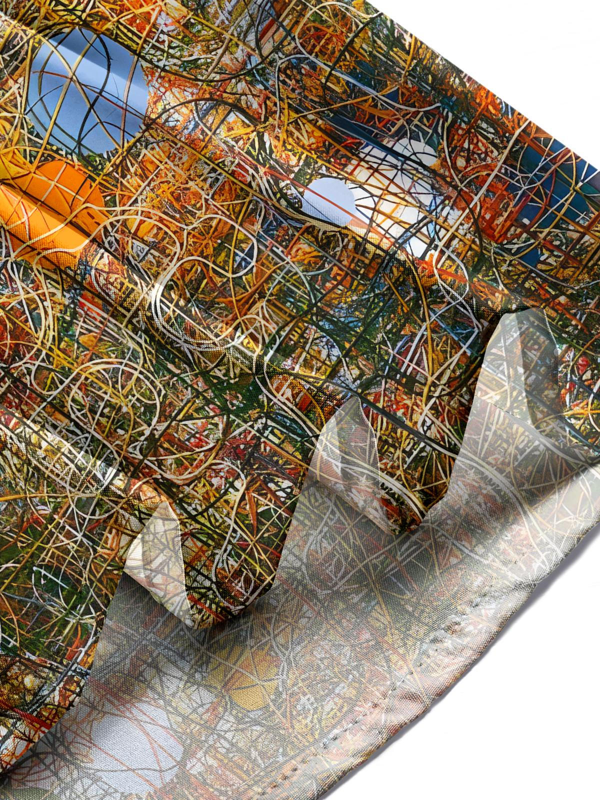 Geometry Men's Pocket Short Sleeve Shirts