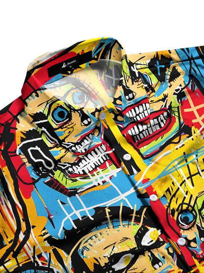 Art Men's Pocket Short Sleeve Shirts