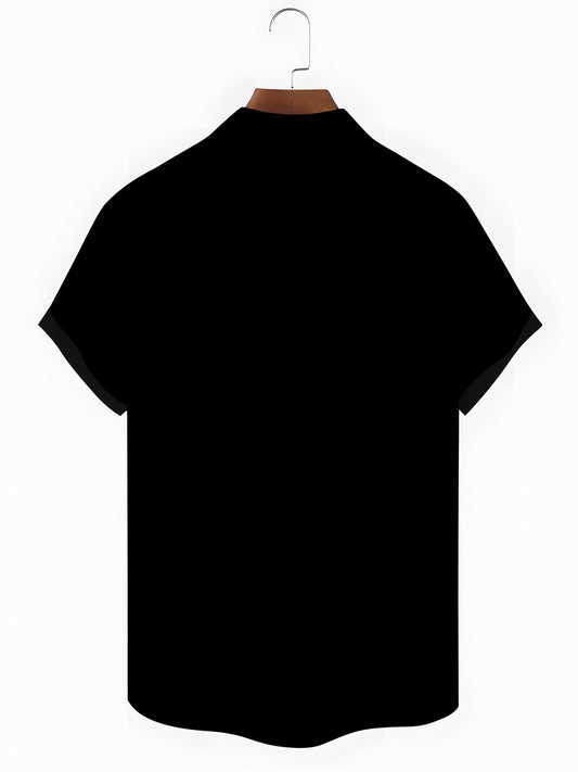 Football Men's Pocket Short Sleeve Shirts