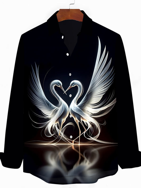 Crane Men's Pocket Long Sleeve Shirts